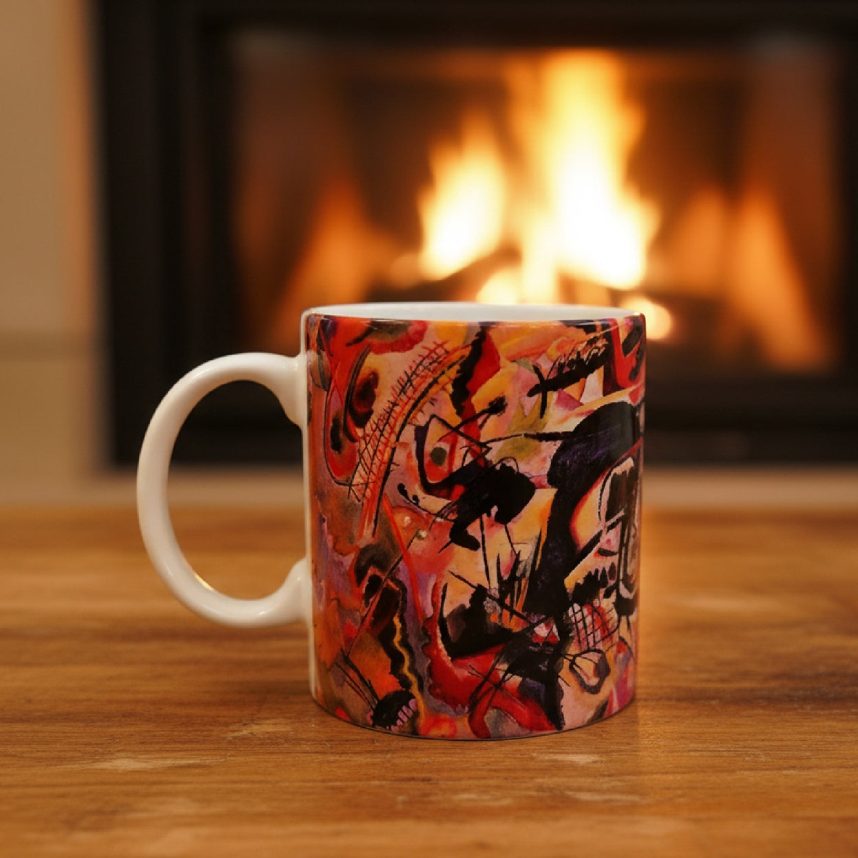 Wassily Kandinsky Kompozisyon VII (Composition VII) Seramik Kupa