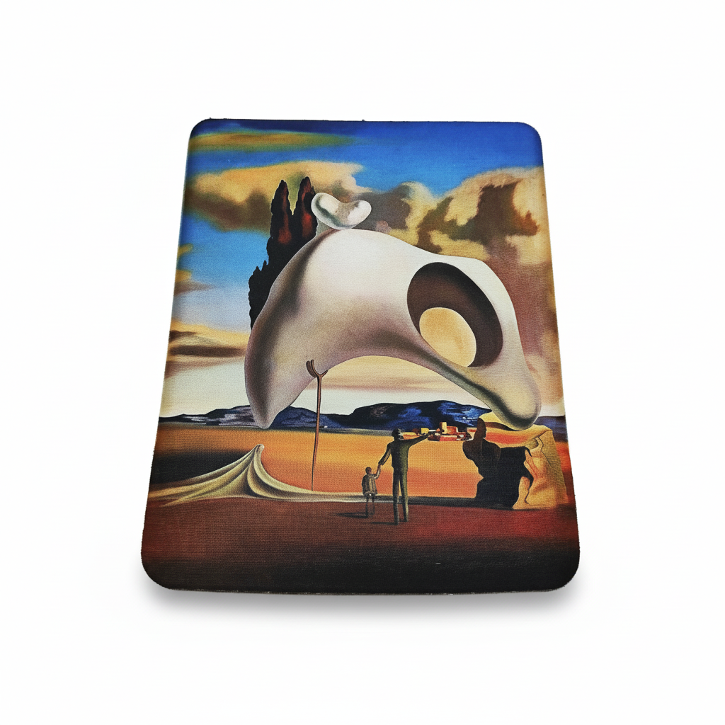 Dali – Atavistik Kalıntılar (Atavistic Vestiges) Bilek Destekli Dikdörtgen Mouse Pad – görsel 2