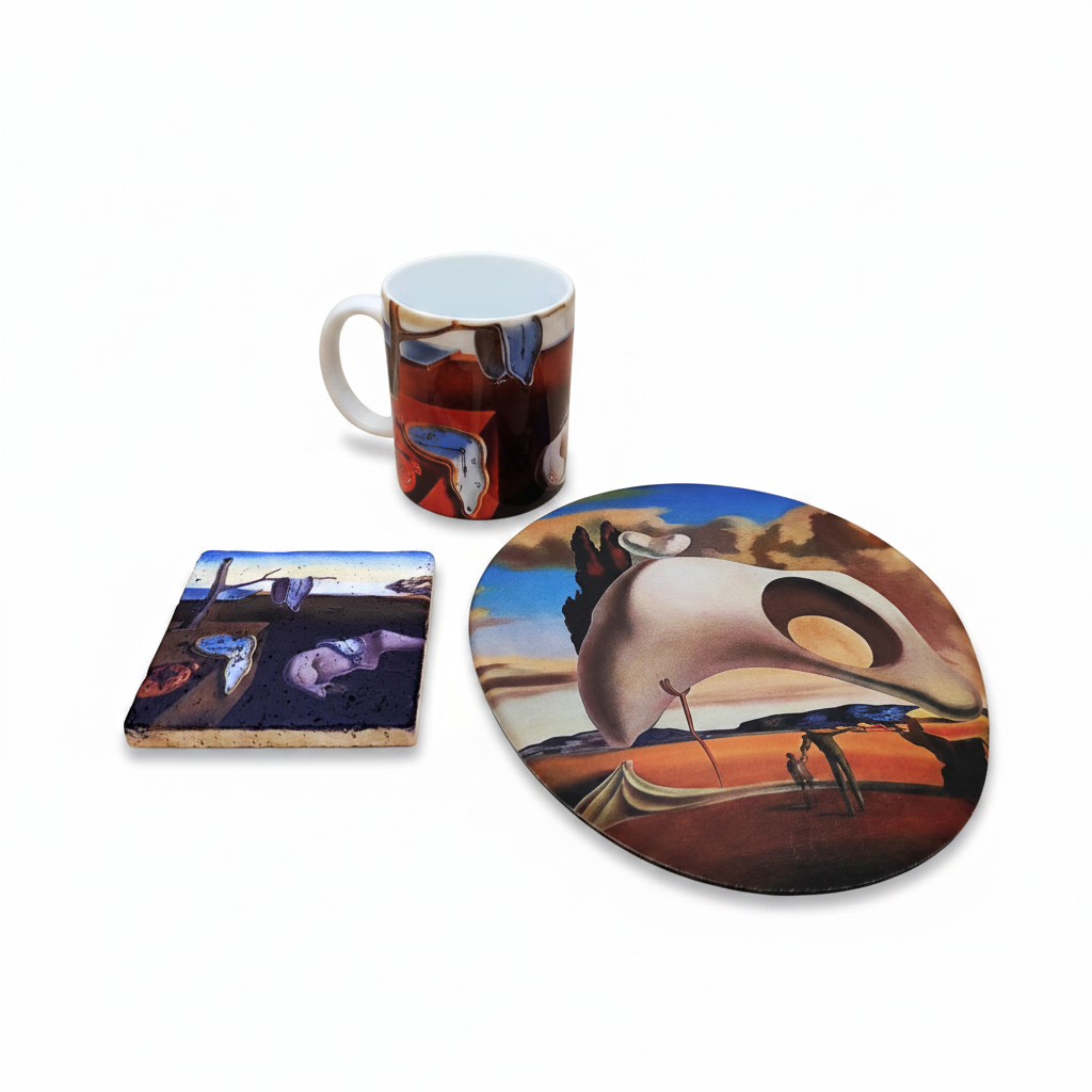 Dali – Kupa, Mouse Pad ve Bardak Altlığı Seti