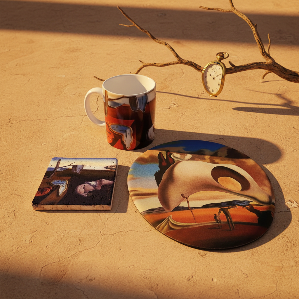 Dali – Kupa, Mouse Pad ve Bardak Altlığı Seti – görsel 3