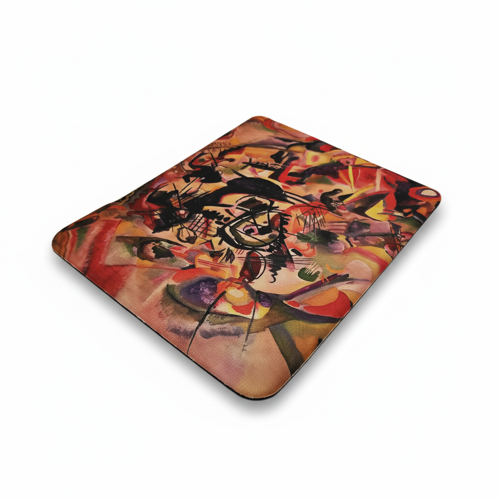 Kandinsky – Kompozisyon VII (Composition VII) Bilek Destekli Dikdörtgen Mouse Pad