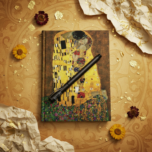 Klimt – Öpücük (The Kiss) Defter ve Kalem Seti – görsel 2