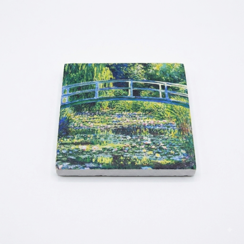 Monet – Fincan, Bardak Altlığı, Defter, Kalem ve Kanvas Çanta Seti – görsel 7