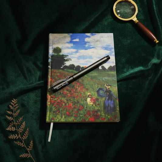 Monet – Gelincik Tarlası (Poppy Field) Defter ve Kalem Seti – görsel 2