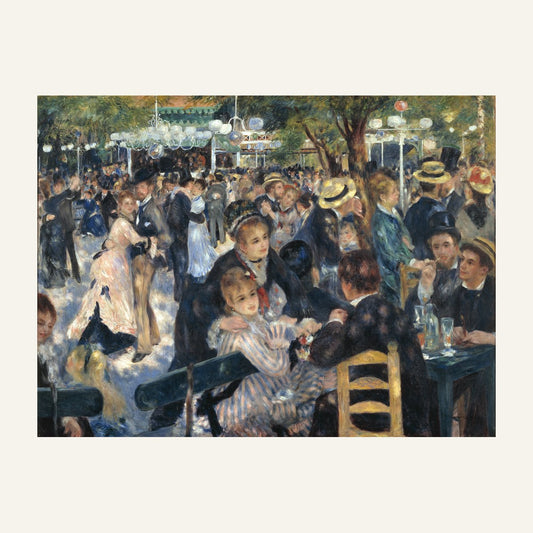 Moulin de la Galette'te Balo: Montmartre'da Bir Pazar