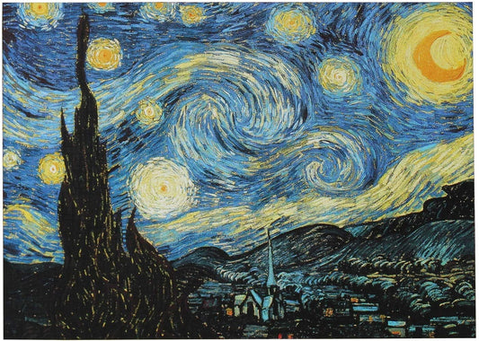 Yıldızlı Gece: Van Gogh'un Penceresinden Görünen Gökyüzü