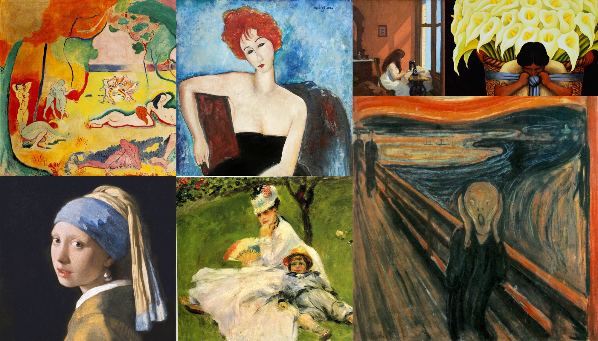 Harikapoli diğer sanatçılar koleksiyonu – Goya, Frida Kahlo, Modigliani, Osman Hamdi Bey eserleri