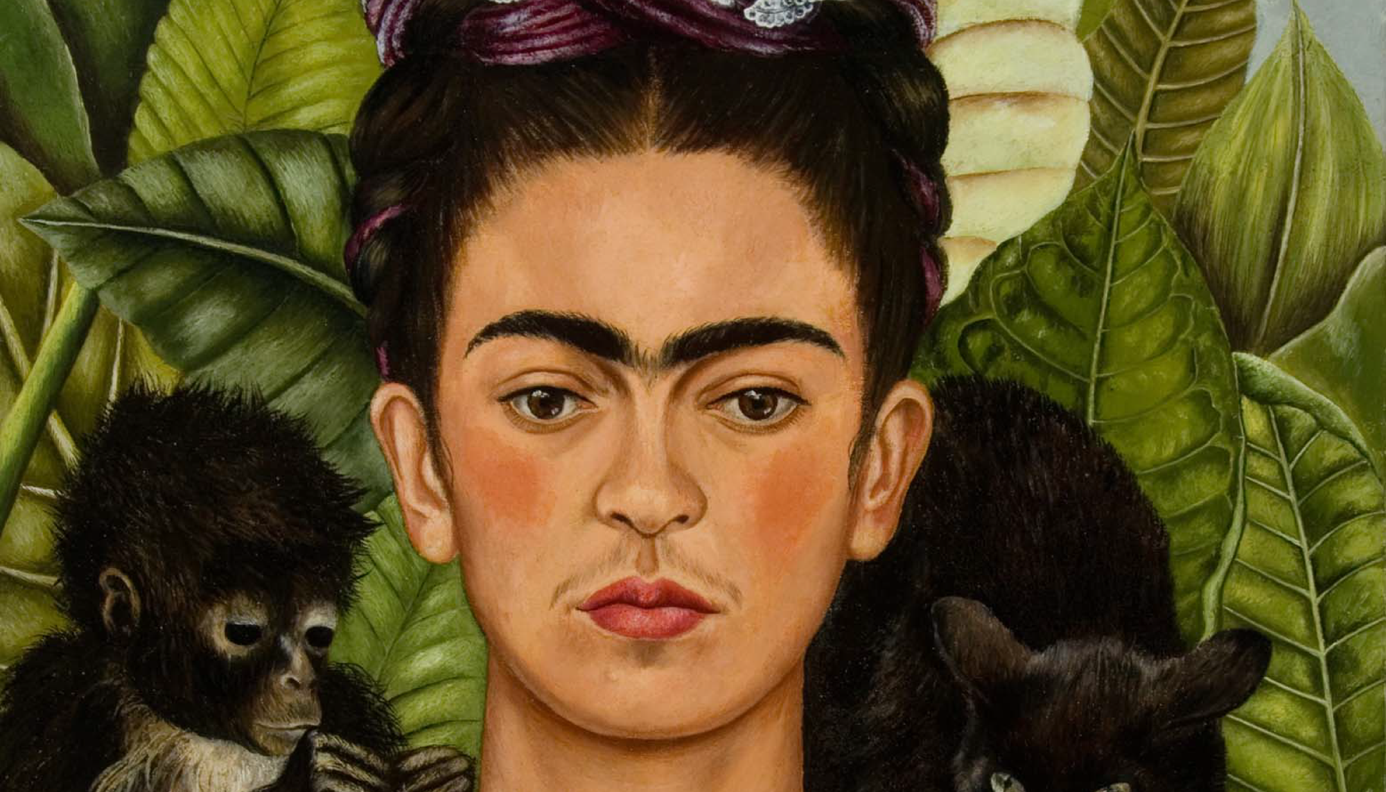 Frida Kahlo otoportre detayı — Harikapoli Frida Kahlo koleksiyonu