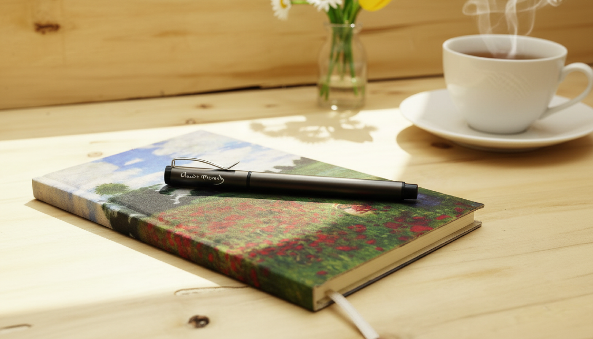 Harikapoli sanat temalı kırtasiye ve ofis ürünleri – defter, kalem, mouse pad koleksiyonu