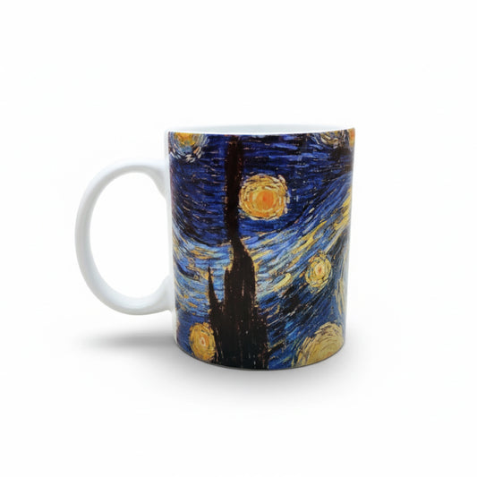 Van Gogh - Yıldızlı Gece (The Starry Night) Seramik Kupa