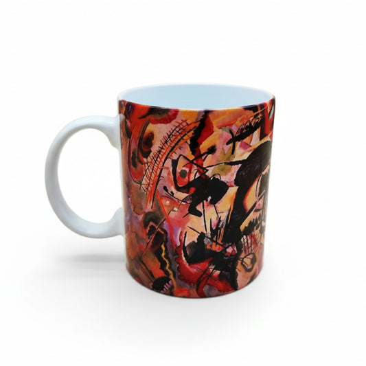 Wassily Kandinsky Kompozisyon VII (Composition VII) Seramik Kupa