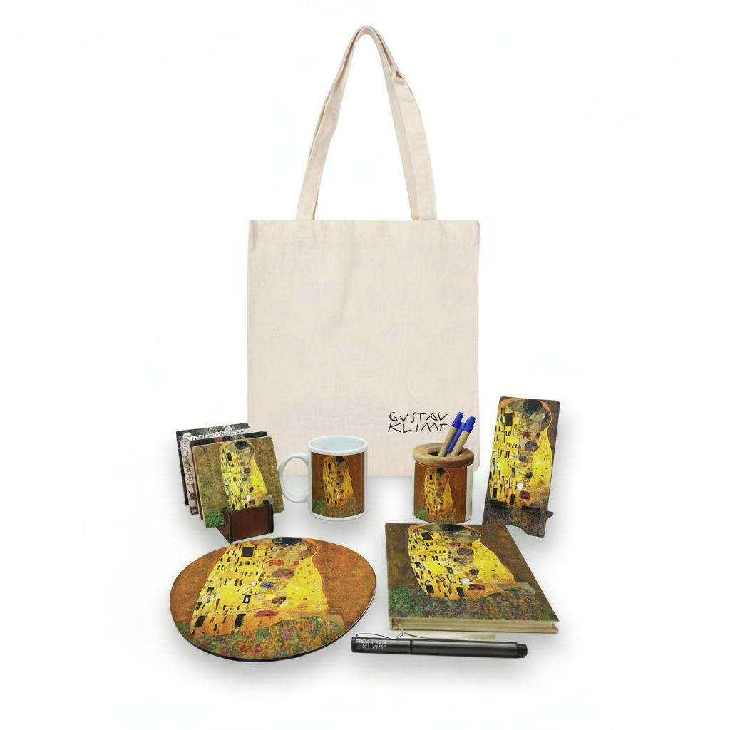 Klimt – Öpücük (The Kiss) Premium Set