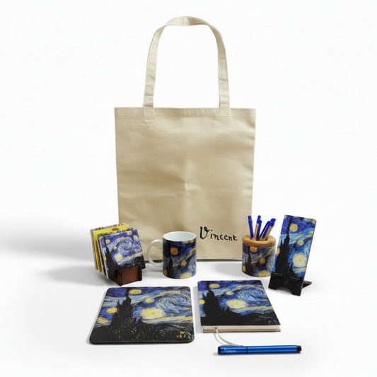 Van Gogh – Yıldızlı Gece (The Starry Night) Premium Set