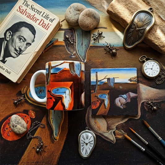 Dali – Belleğin Azmi (The Persistence of Memory) Kupa ve Bardak Altlığı Seti – görsel 2