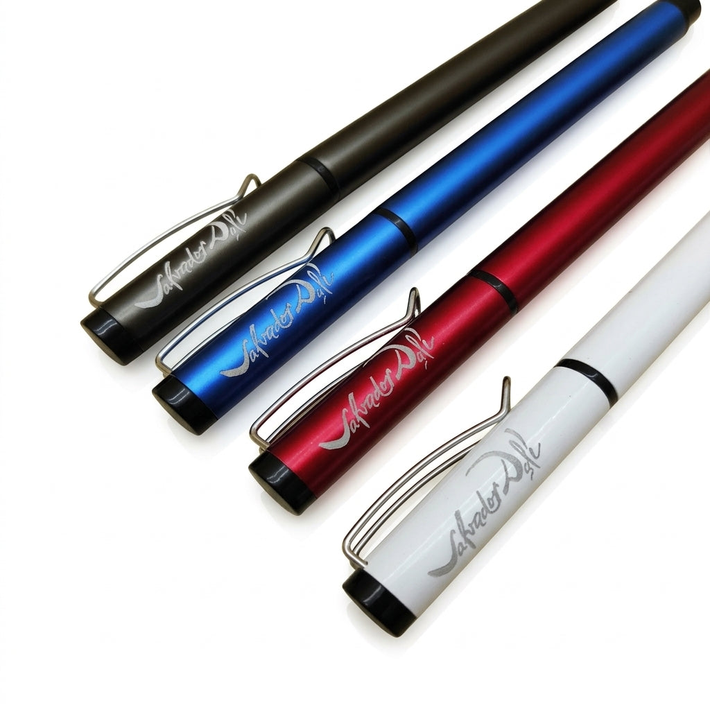 Dali – İmzalı Metal Roller Kalem 4'lü Set