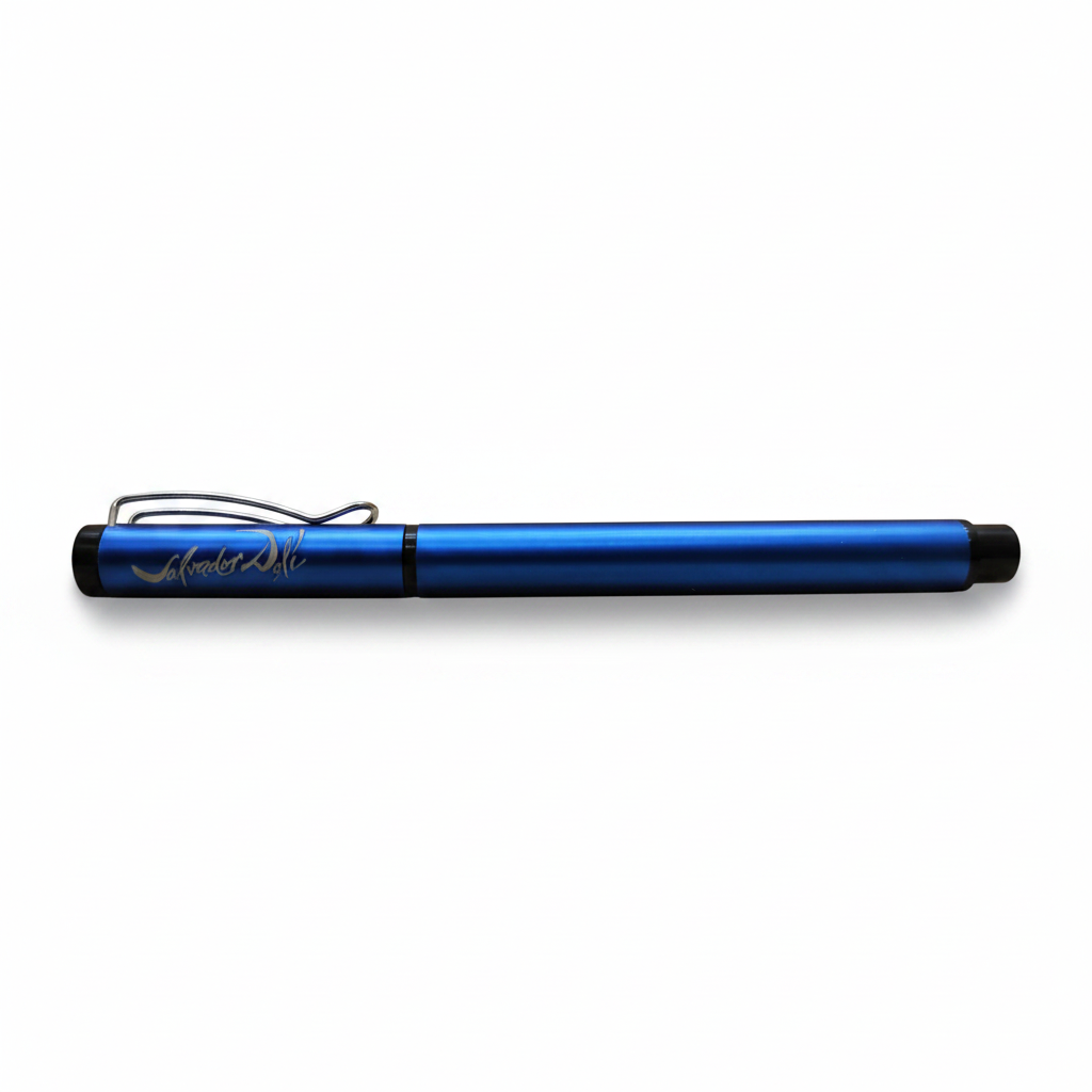 Dali – İmzalı Metal Roller Kalem Mavi
