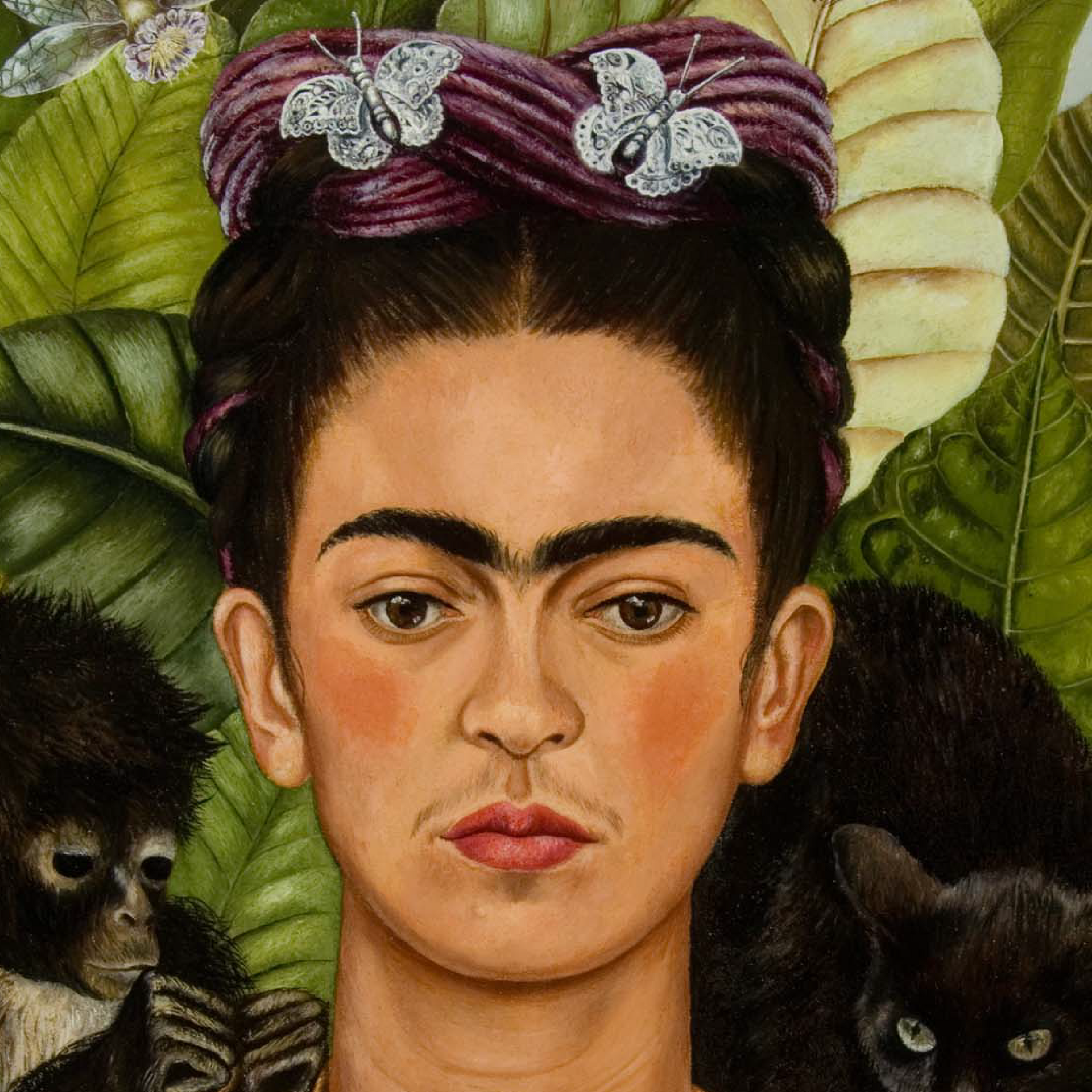 Frida Kahlo otoportresi - Harikapoli Frida Kahlo koleksiyonu