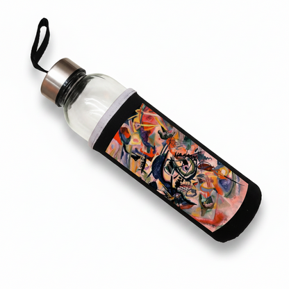 Kandinsky – Kompozisyon VII (Composition VII) Kılıflı Cam Matara 500 ml