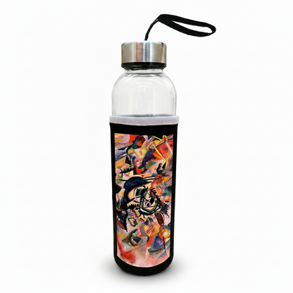 Kandinsky – Kompozisyon VII (Composition VII) Kılıflı Cam Matara 500 ml – görsel 2