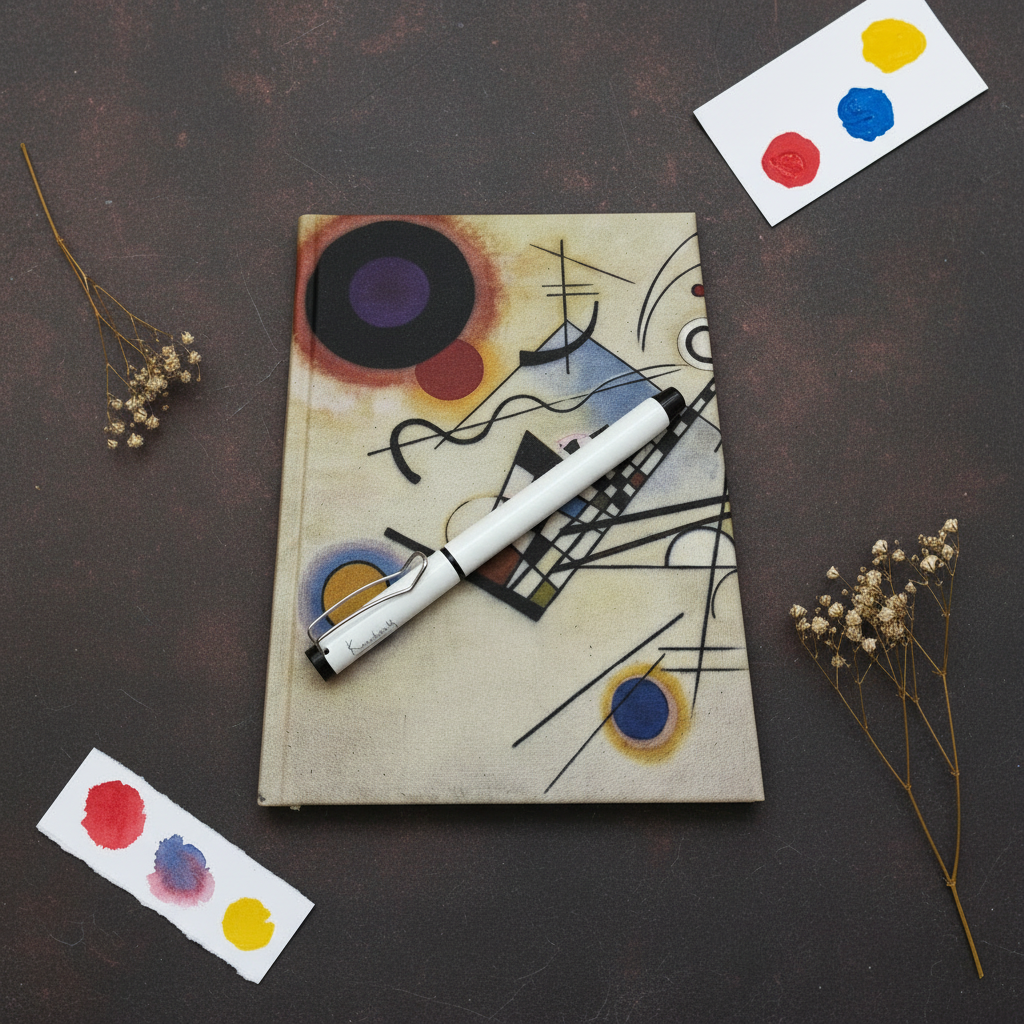 Kandinsky – Kompozisyon VIII (Composition VIII) Defter ve Kalem Seti – görsel 2