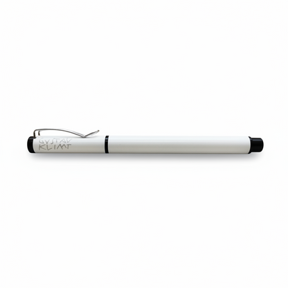 Klimt – İmzalı Metal Roller Kalem Beyaz