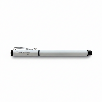 Monet – İmzalı Metal Roller Kalem Beyaz