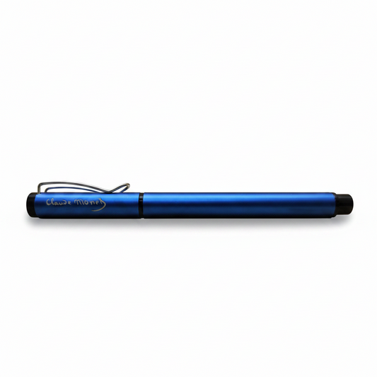Monet – İmzalı Metal Roller Kalem Mavi