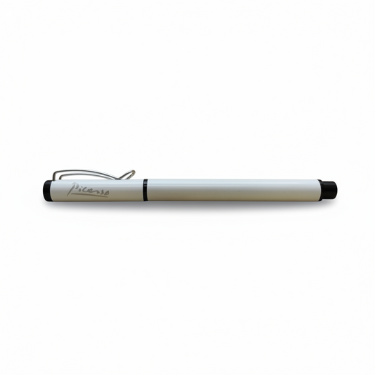 Picasso – İmzalı Metal Roller Kalem Beyaz