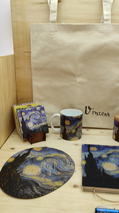 Van Gogh – Yıldızlı Gece (The Starry Night) Premium Set