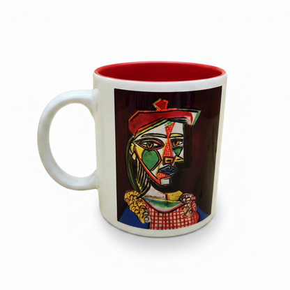 Sanatçılar Serisi – 6'lı İçi Renkli Kupa Seti (Dali, Van Gogh, Picasso, Kandinsky, Frida Kahlo, Monet) – görsel 7